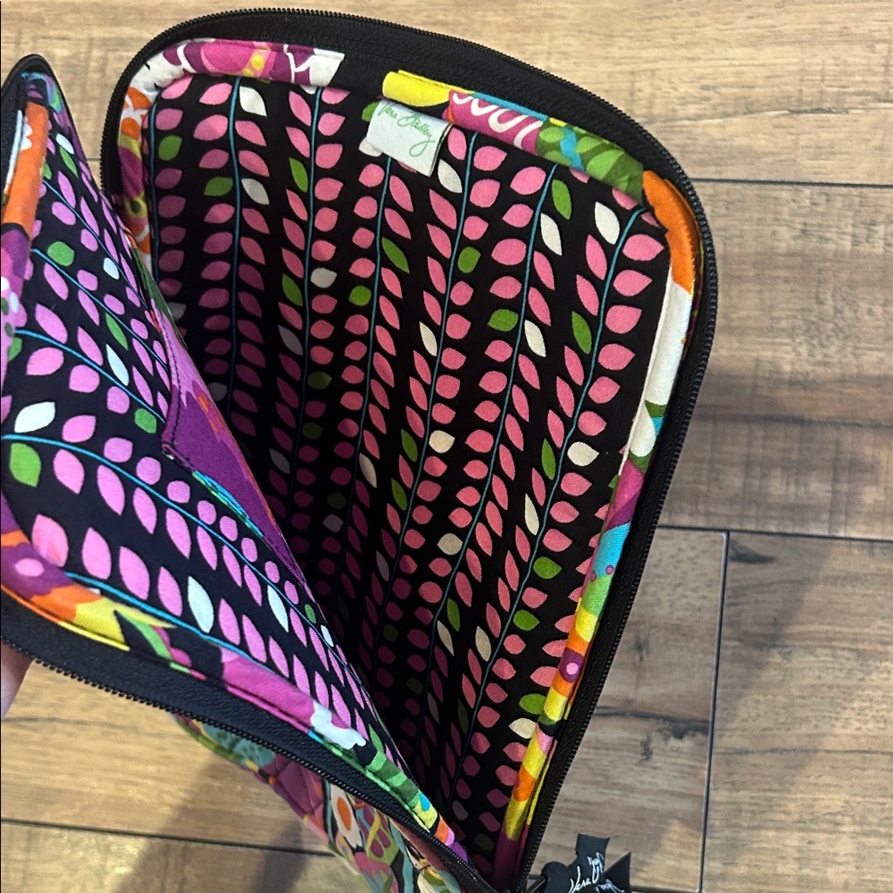 Vera Bradley Colorful Floral Quilted Pouch - Picture 2 of 3